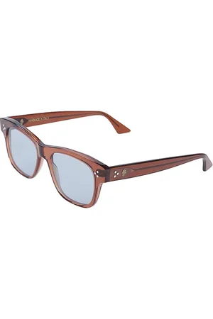 ELEVENTY Tilbehør, unisex, Brun, ONE SIZE, Håndlavet Cellulose Acetat Solbriller