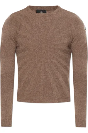Rick Owens Strik, unisex, Brun, M, Uld, Brun sweater