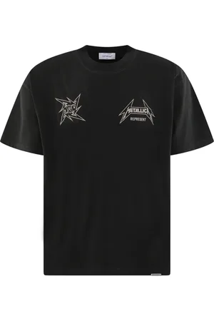 Represent Top, Herre, Sort, 2XL, Bomuld, Metallica Jubilæums T-shirt