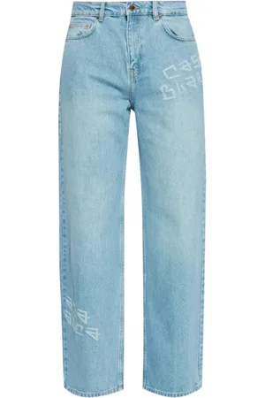 Casablanca Jeans, Herre, Blå, W30, Bred Ben Jeans Lyseblå