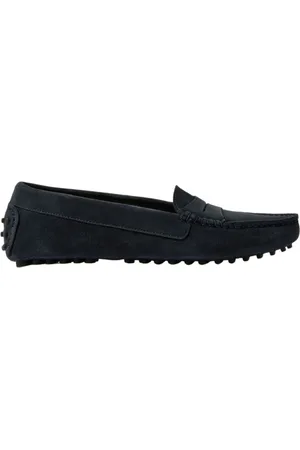 Scarosso Sko, Dame, Blå, 37 EU, Suede, Ashley Suede Loafers