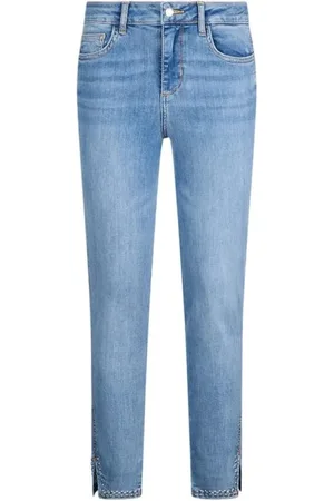 Liu Jo Jeans, Dame, Blå, W31, Blå Skinny Leg Jeans med Logo