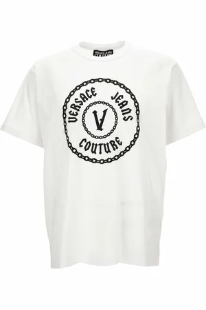VERSACE Top, Herre, Hvid, S, T-shirts og Polos