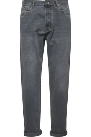Brunello Cucinelli Jeans, Herre, Grå, L, Grå Jeans