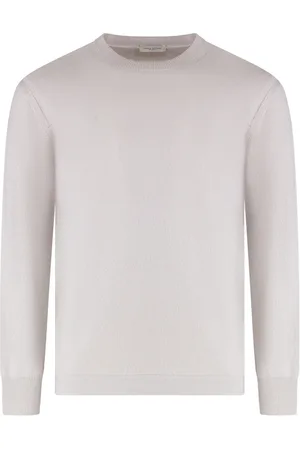 Paolo Pecora Strik, Herre, , M, Uld, Ribbet Uld Cashmere Sweater