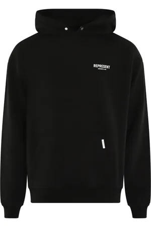 Represent Sweathshirts & Hoodies, Herre, Sort, XL, Bomuld, Owners Club Hoodie