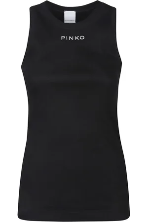 Pinko Top, Dame, Sort, XS, Elegant Tank Top