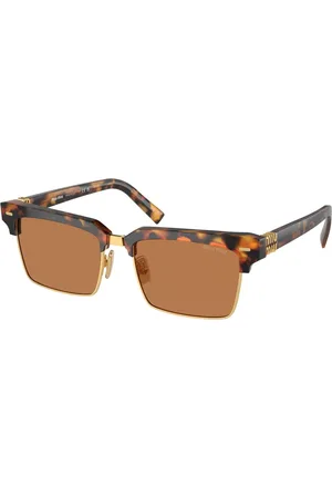 Miu Miu Tilbehør, Dame, Brun, 54 MM, Tyl, MU 10Zs 19P2Z1 Solbriller