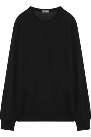 DRUMOHR Strik, Herre, Sort, XL, Rundhals sweater