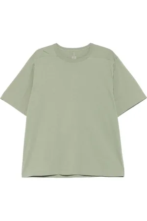 Rick Owens Top, Herre, Grøn, S, Bomuld, Crew Neck T-shirt
