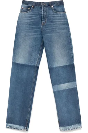 Gucci Jeans, Dame, Blå, W28, Indigo Blå Klassisk Fem Lomme Jeans