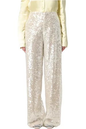 Serafini Bukser, Dame, , XS, Uld, Pailletbukser til stilfulde outfits
