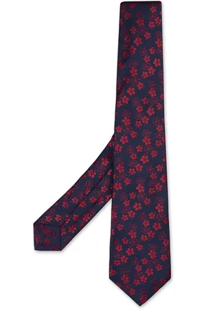 Kiton Tilbehør, Herre, Blå, ONE SIZE, Blå Silke Elegant Tørklæde