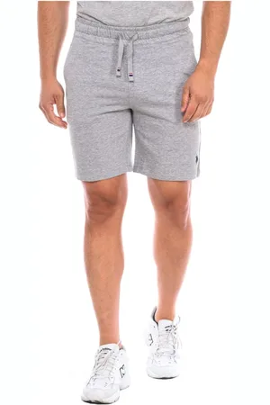 U.S. Polo Assn. Shorts, Herre, Grå, XL, Bomuld, Sporty bomuld Bermuda shorts