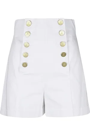 THE SEAFARER Shorts, Dame, Hvid, 2XS, Bomuld, Korte shorts