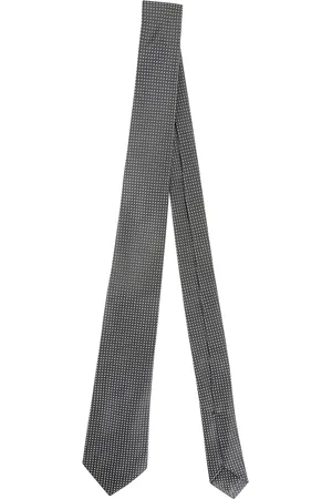 Petronius 1926 Tilbehør, Herre, Grå, ONE SIZE, Uld, Grå Silkeslips til Mænd