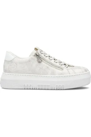 Rieker Sko, Dame, Hvid, 41 EU, Enya Sneakers