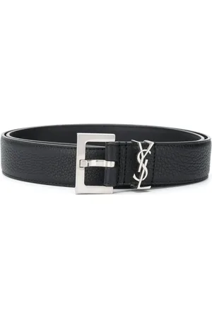 Saint Laurent Tilbehør, Herre, Sort, 105 CM, Mænds Nero Bælter