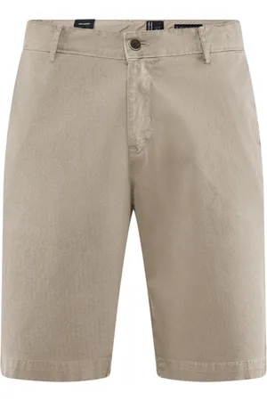 Bomboogie Shorts, Herre, , W31, Bomuld, Chino bermuda i gabardine med mikroprint