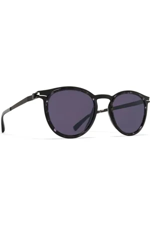 MYKITA Tilbehør, unisex, Sort, 47 MM, Sort Havana Solbriller Siwa