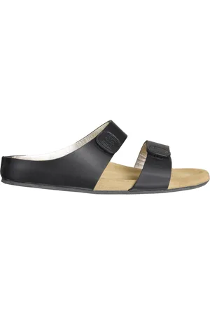 Inès de la Fressange Sko, Dame, Sort, 41 EU, Læder, Mule MED Velcro