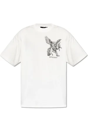 Represent Top, Herre, Hvid, S, Bomuld, Elegance In Motion T-Shirt