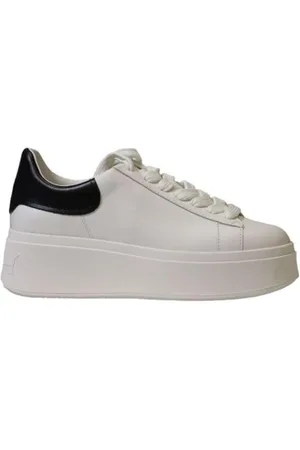 Ash Sko, Dame, Hvid, 41 EU, Læder, Læder- og stofsneakers