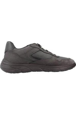 Geox Sko, Herre, Grå, 42 EU, Uld, Stilfulde Afslappede Sneakers til Mænd