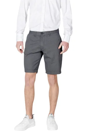 Armani Exchange Shorts, Herre, Blå, W38, Bomuld, Shorts i bomuldsmix