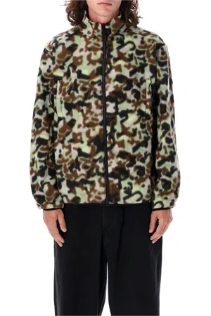 Pop Trading Company Jakke, Herre, Flerfarvet, L, Uld, Omvendt Camo Pelsjakke Aw24