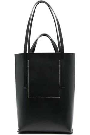 Rick Owens Taske, Dame, Sort, ONE SIZE, Læder, Casual Sort Læder Tote Bag