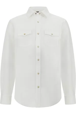Boggi Milano Skjorte, Herre, Hvid, 3XL, Bomuld, Regular Fit Bomuldsskjorte