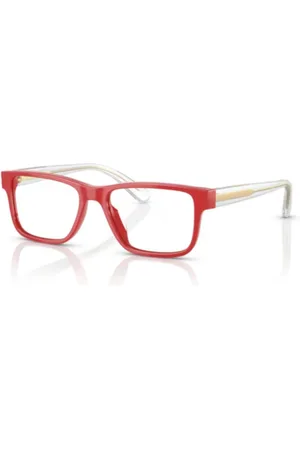 VERSACE Tilbehør, unisex, Rød, ONE SIZE, Uld, Stilfulde Vista Solbriller