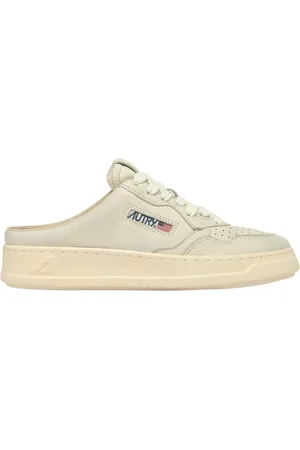 Autry Sko, Dame, Hvid, 38 EU, Uld, Mule Low Goat Goat