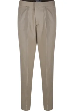 BONSAI Bukser, Herre, , L, Bomuld, Neutral Loose Fit Bukser