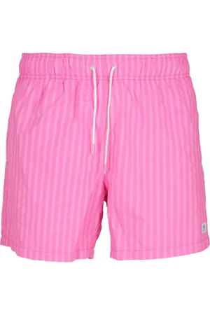 DEPARTMENT FIVE Badetøj, Herre, Lyserød, L, Nylon, Stribet Nylon Bukser