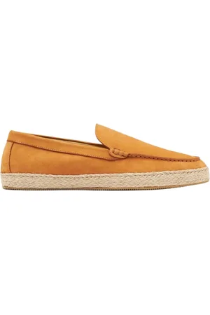 Scarosso Sko, Herre, Brun, 40 1/2 EU, Læder, Lino Nubuck Sko