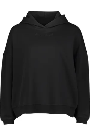 Betty Barclay Sweathshirts & Hoodies, Dame, Sort, M, Bambus, Pink Hættetrøje