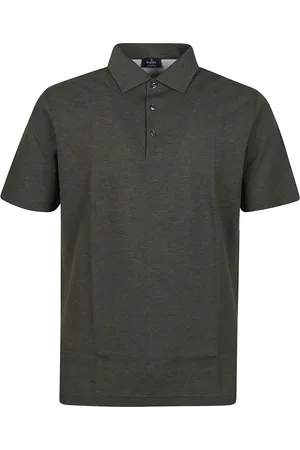 BARBA Top, Herre, Grøn, 2XL, Bomuld, Grøn Polo Skjorte