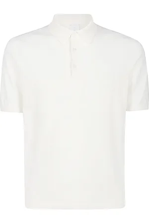 ELEVENTY Top, Herre, Hvid, XS, Bomuld, Polo Shirt