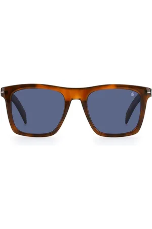 DB EYEWEAR BY DAVID BECKHAM Tilbehør, unisex, Brun, 51 MM, Uld, Stilfulde solbriller til mænd
