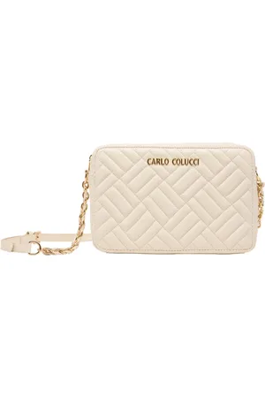 Carlo Colucci Taske, Dame, , ONE SIZE, Uld, Quiltet kamerataske