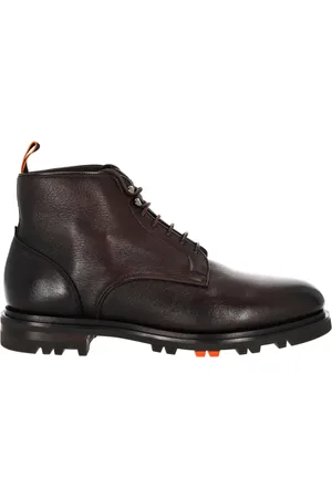 santoni Sko, Herre, Brun, 41 1/2 EU, Læder, Logan Ballerina Sko