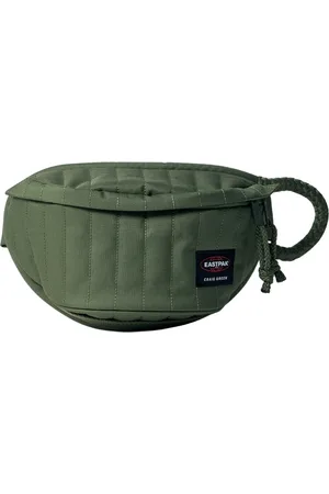 Eastpak Taske, Herre, Grøn, ONE SIZE, Polyester, Quiltet bæltetaske med logo patch