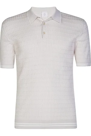 ELEVENTY Strik, Herre, , 3XL, Bomuld, Bomuld Sea Island Polo Flet