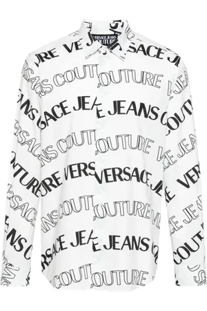 VERSACE Skjorte, Herre, Hvid, M, Skjorter