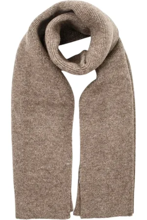 Calvin Klein Tilbehør, Herre, Brun, ONE SIZE, Polyester, Stribet Vintersjal