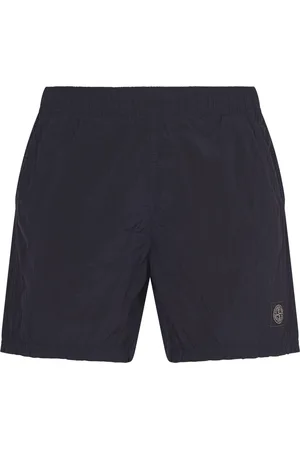Stone Island Badetøj, Herre, Blå, XL, Uld, Blå Stilfulde Bukser