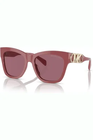 Michael Kors Tilbehør, unisex, Lyserød, 55 MM, Empire Square Solbriller