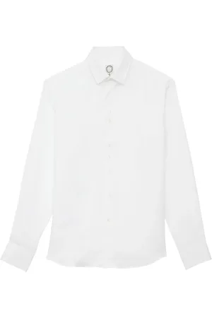 Inès de la Fressange Skjorte, Herre, Hvid, L, Bomuld, Blouses & Bluser